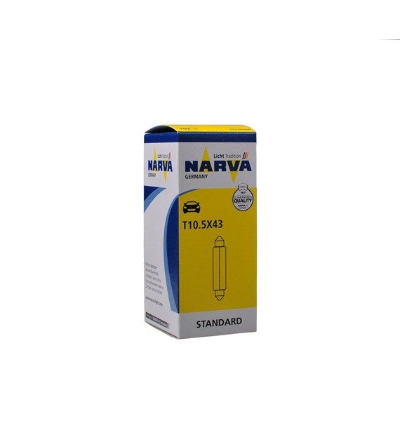 Сијалица NAR173143000 12v C10w 43mm SV8,5 Narva