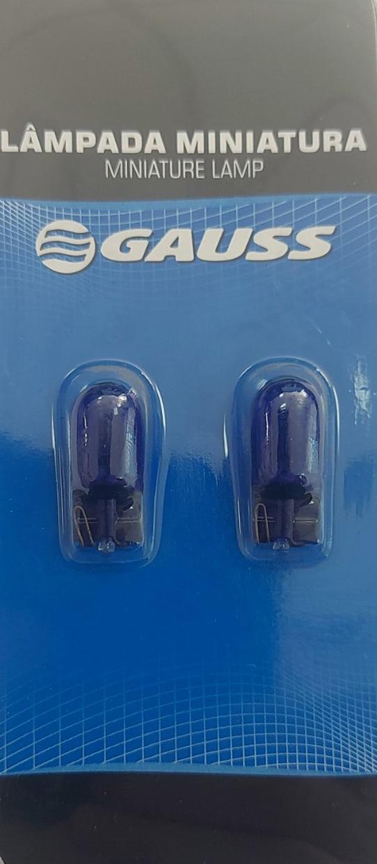 Сијалица GL2825A Gauss убодна 12v 5w  плава