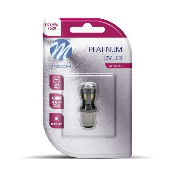 Сијалица LB821W - 01B BAY15D P21/5w 12-24V 14x2835SMD Canbus White M-Tech