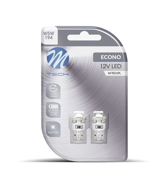 Сијалица LED сет LB081B w5w 1xSMD Blue