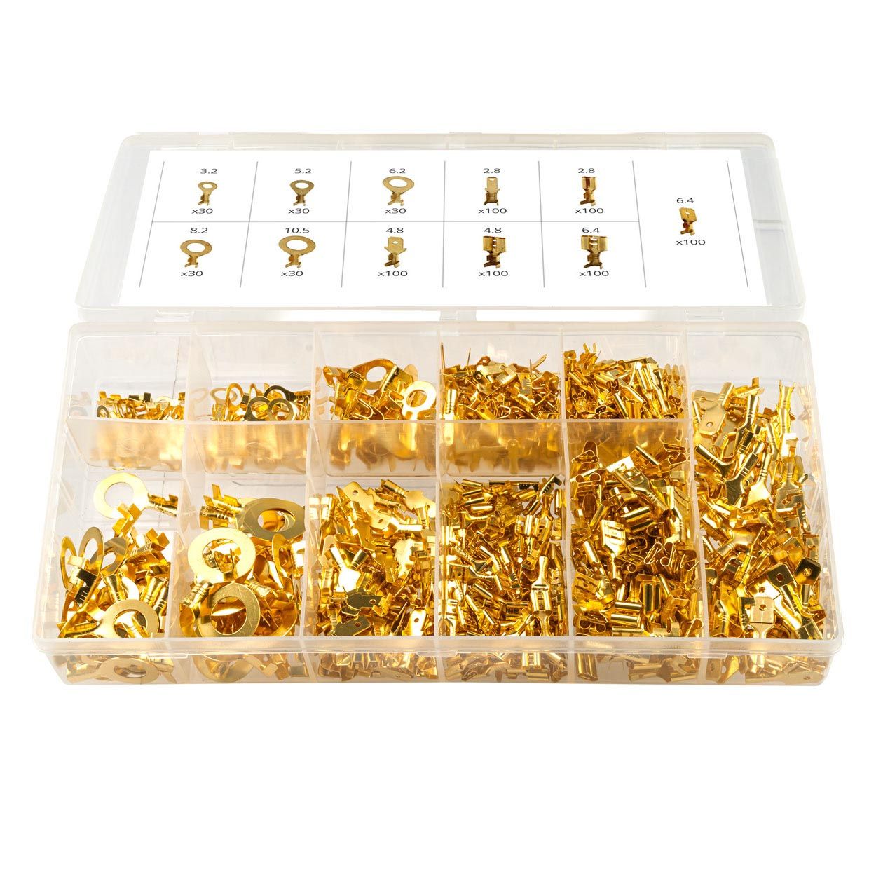 Конектори сет во кутија 750pcs AMIO-03032