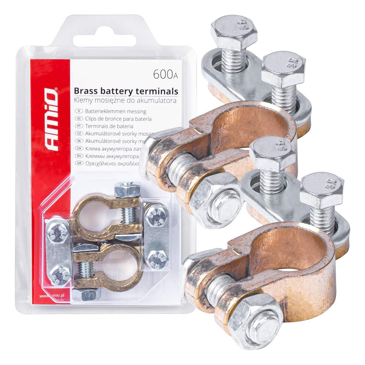 Клеми за акумулатор 600AMP 2pcs AMIO-01161