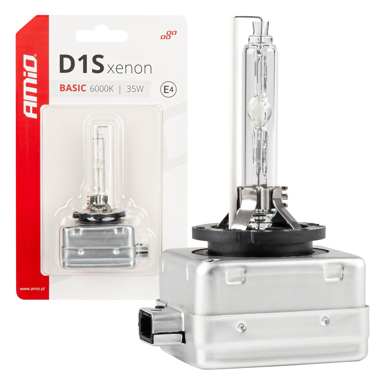 Сијалица AMIO-03864 D1S 6000K Blister Amio