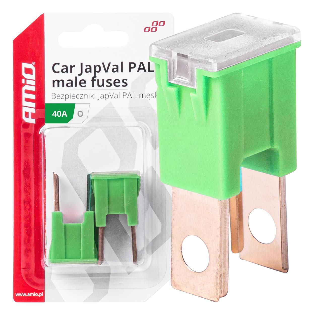 Осигурач JAPVAL PAL O 2pcs 40A blister AMIO-03398