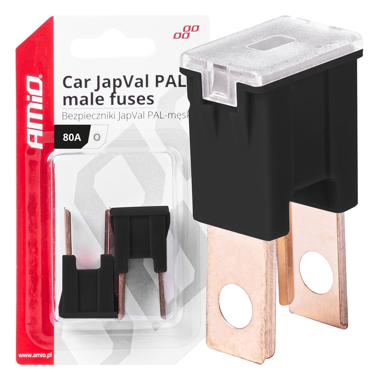 Осигурач JAPVAL PAL O 2pcs 80A blister AMIO-03402