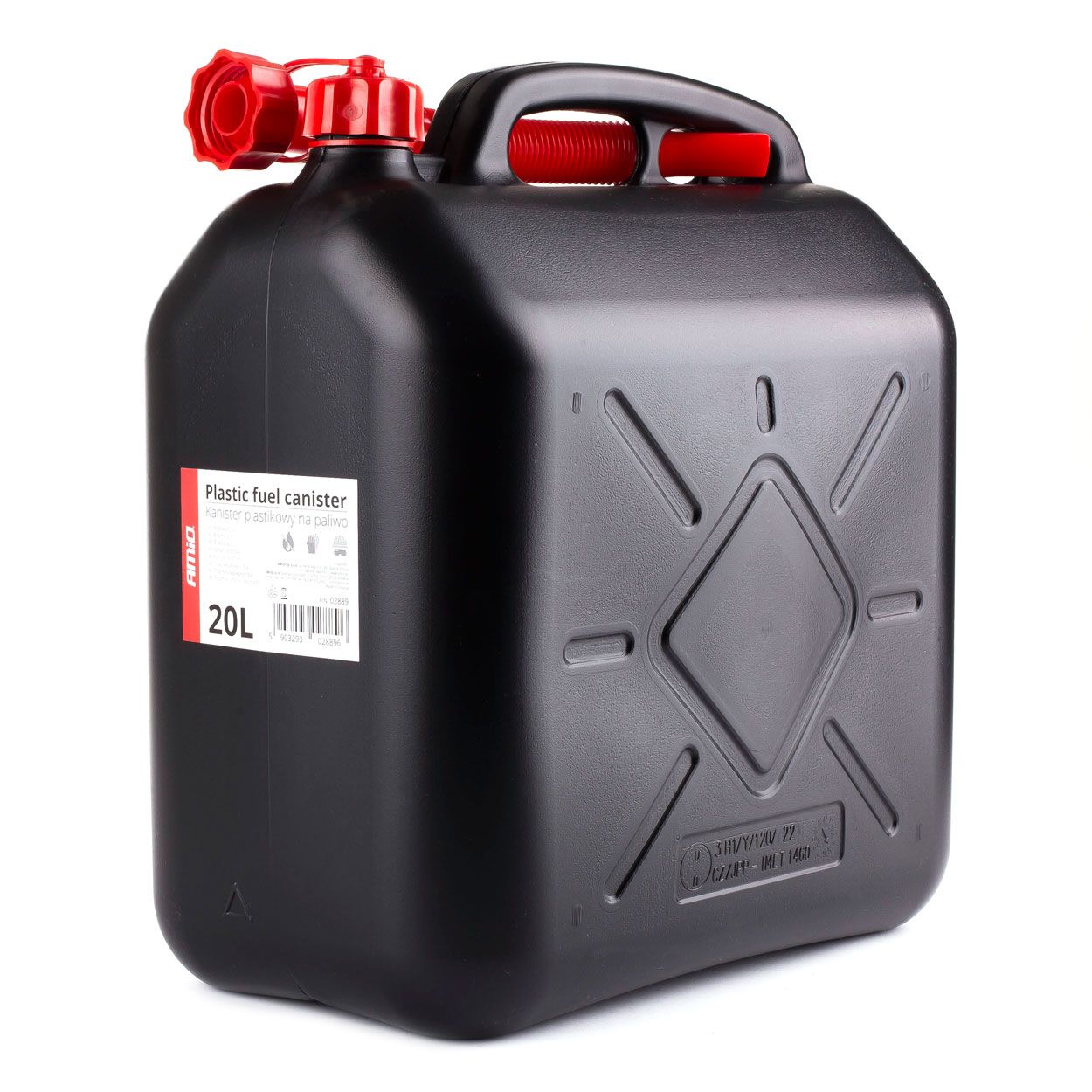 Канистер за гориво црн 20l AMIO-02889