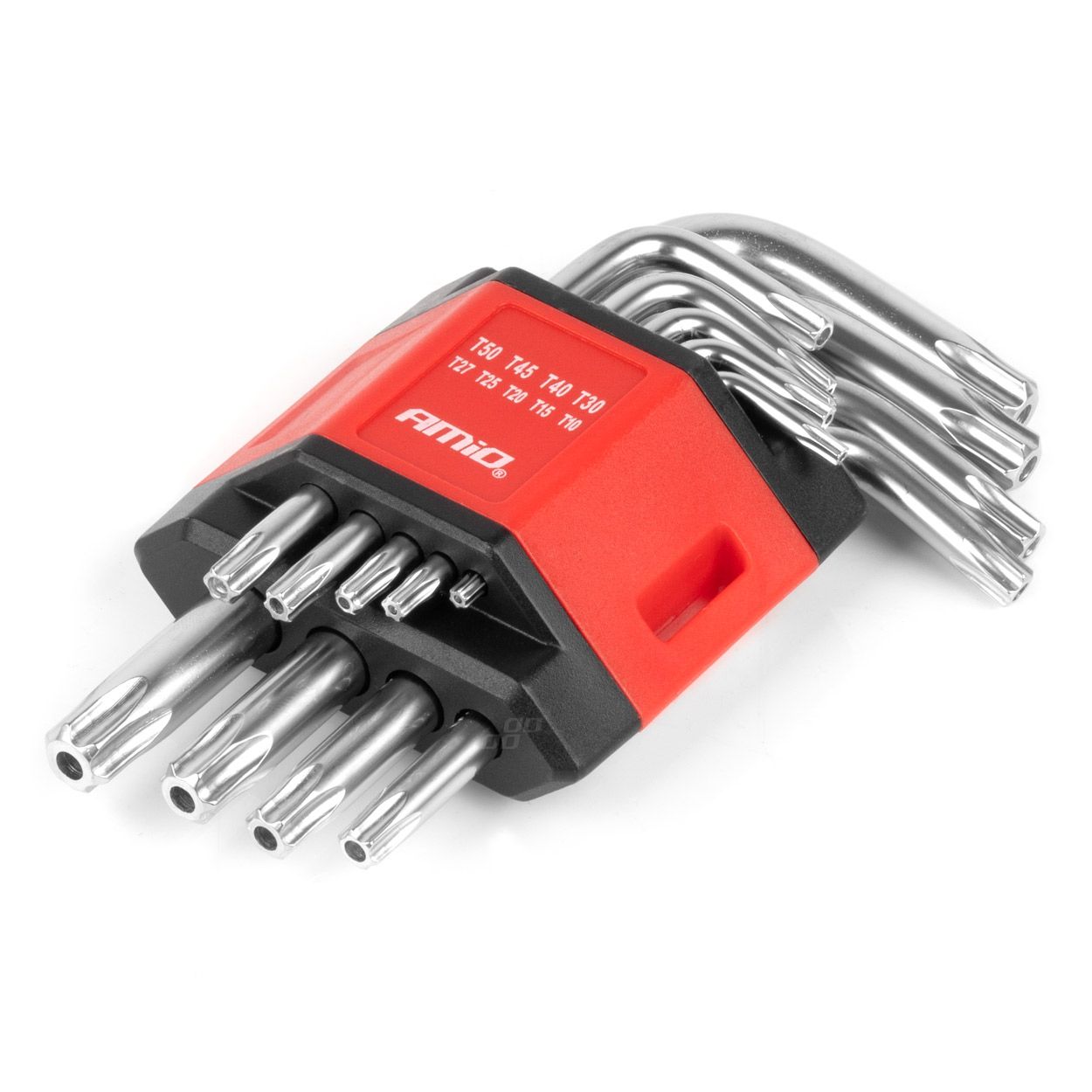 Торкс клучеви кратки 9pcs CRV AMIO-01040