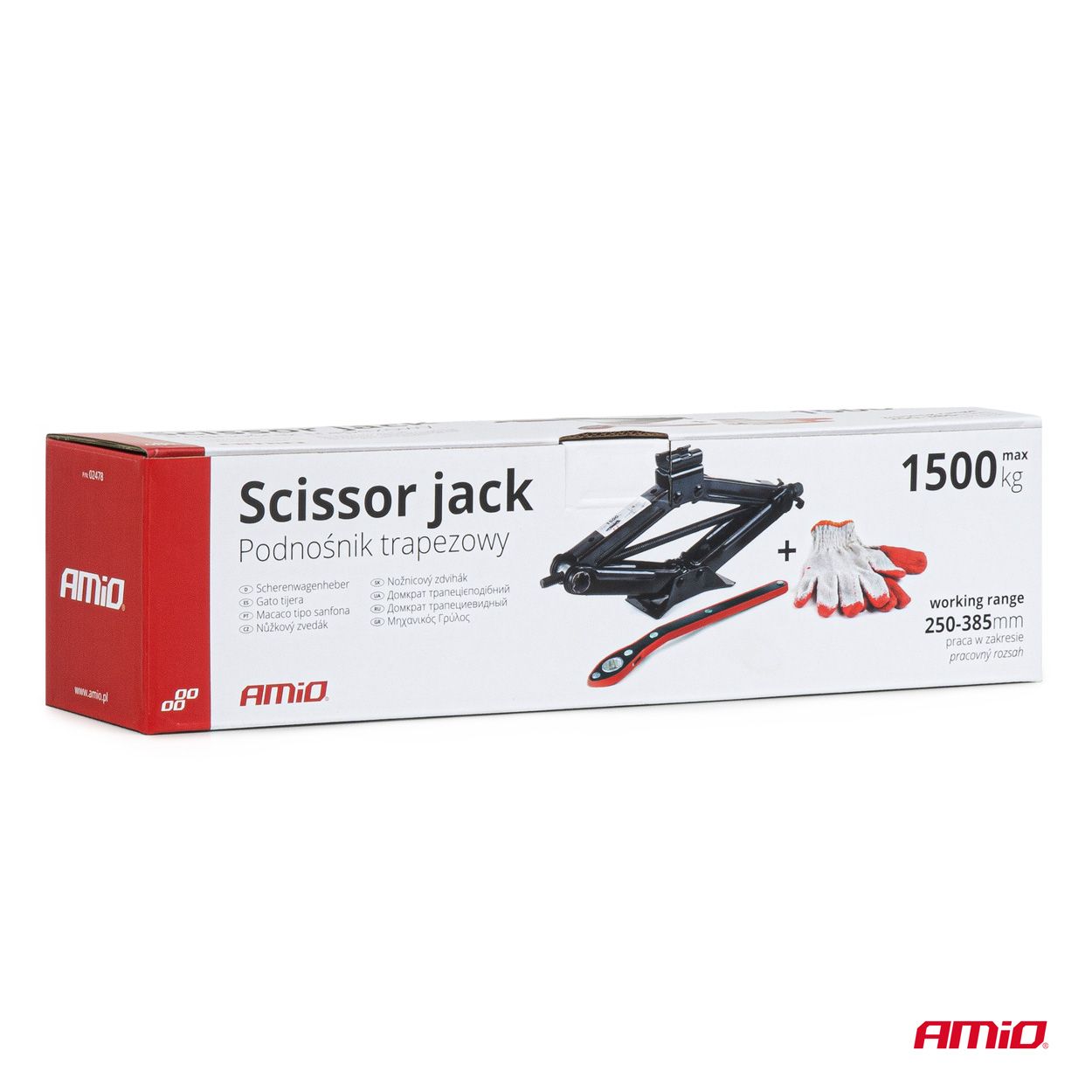 Рачна  дигалка 1.5T AMIO-02478