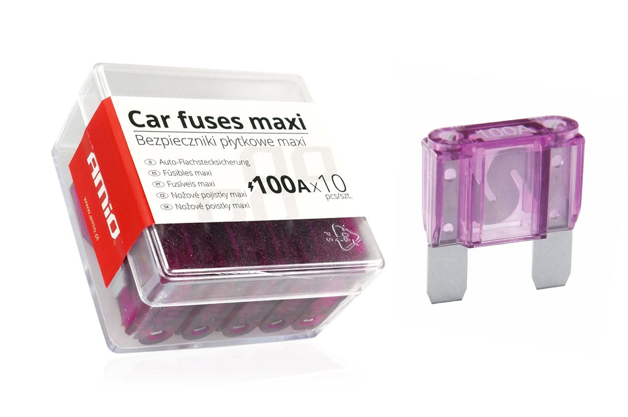 Осигурачи MAXI 100А 10pcs AMIO-02330