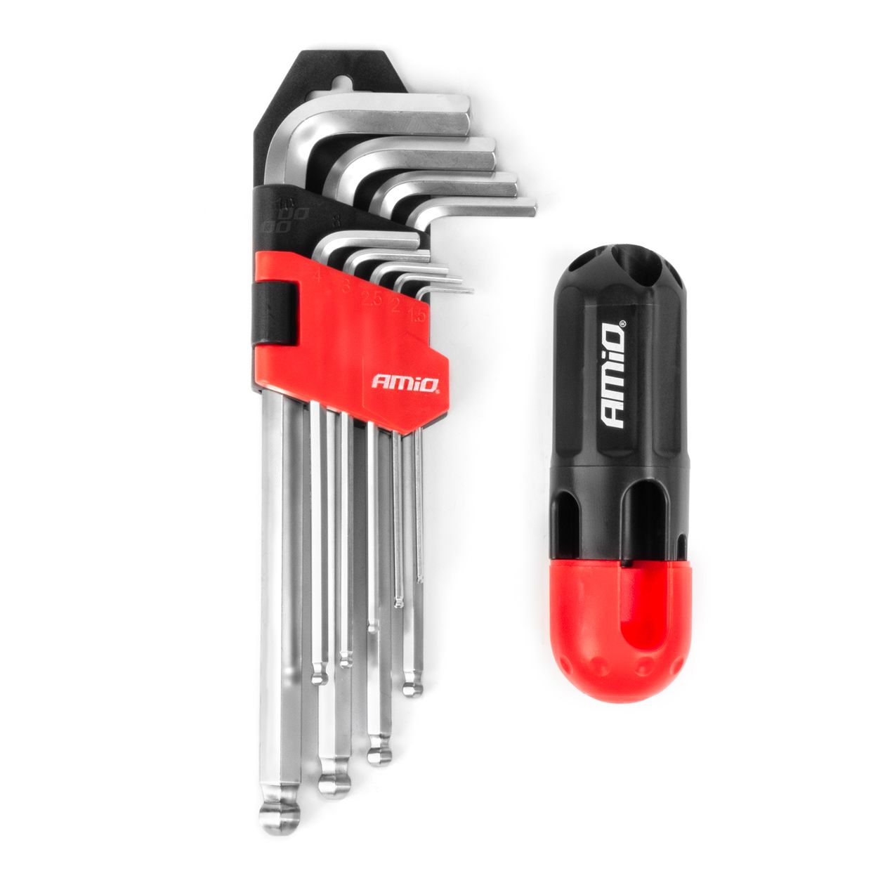 Инбус HEX 9pcs AMIO-04302
