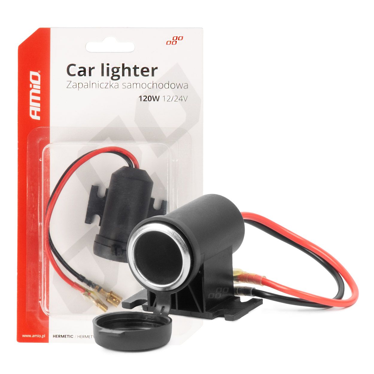 Куќиште за запалка 12V/24V AMIO-04129
