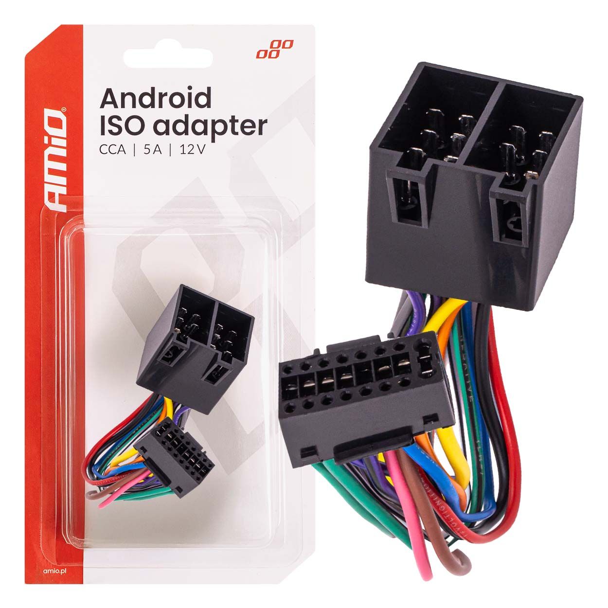 Конектор за Android ISO CCA 5A 12V AMIO-04442