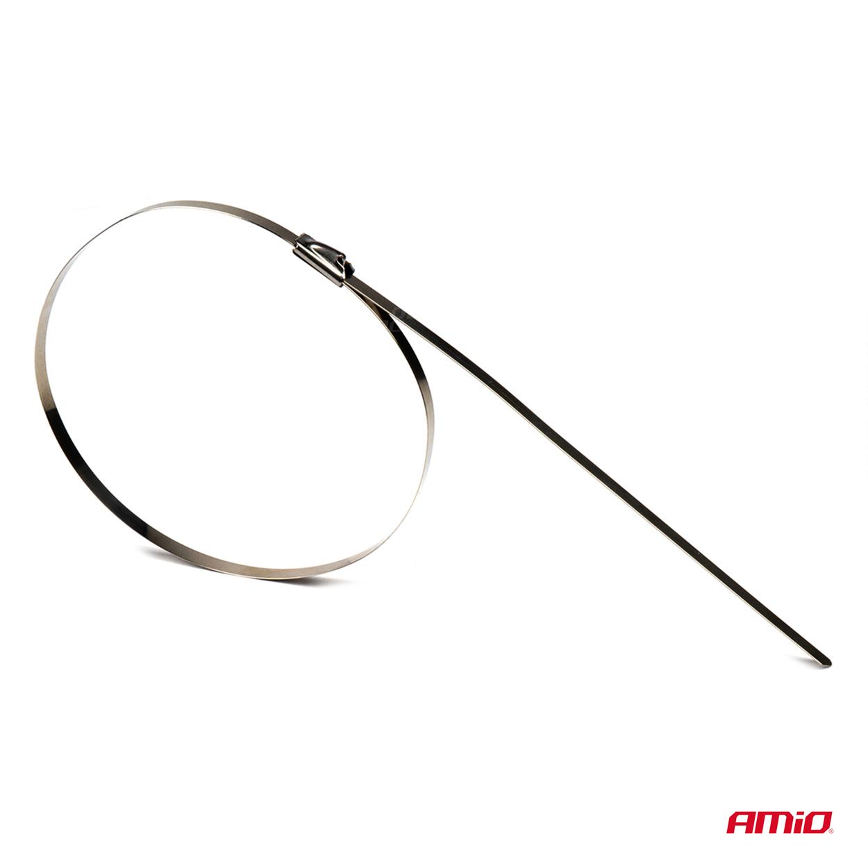 Метална стега 4,6x350mm 1/100pcs AMIO-04324