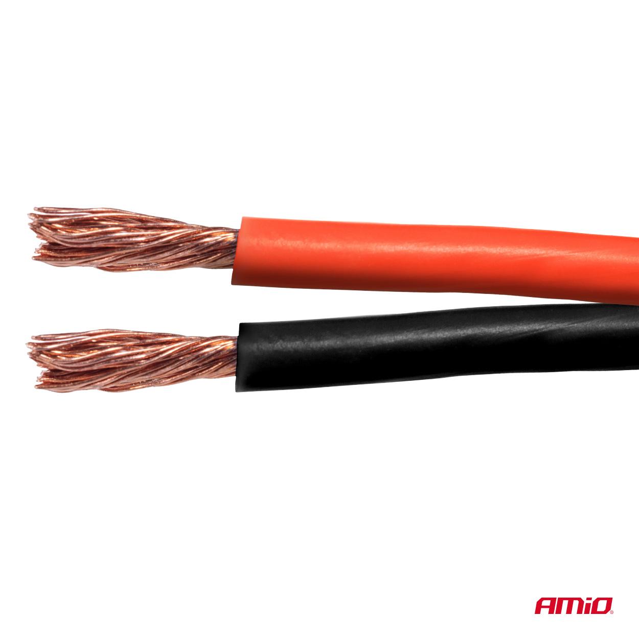 Кабел CCa 2x0.5mm2  2.5A 1m AMIO-04456