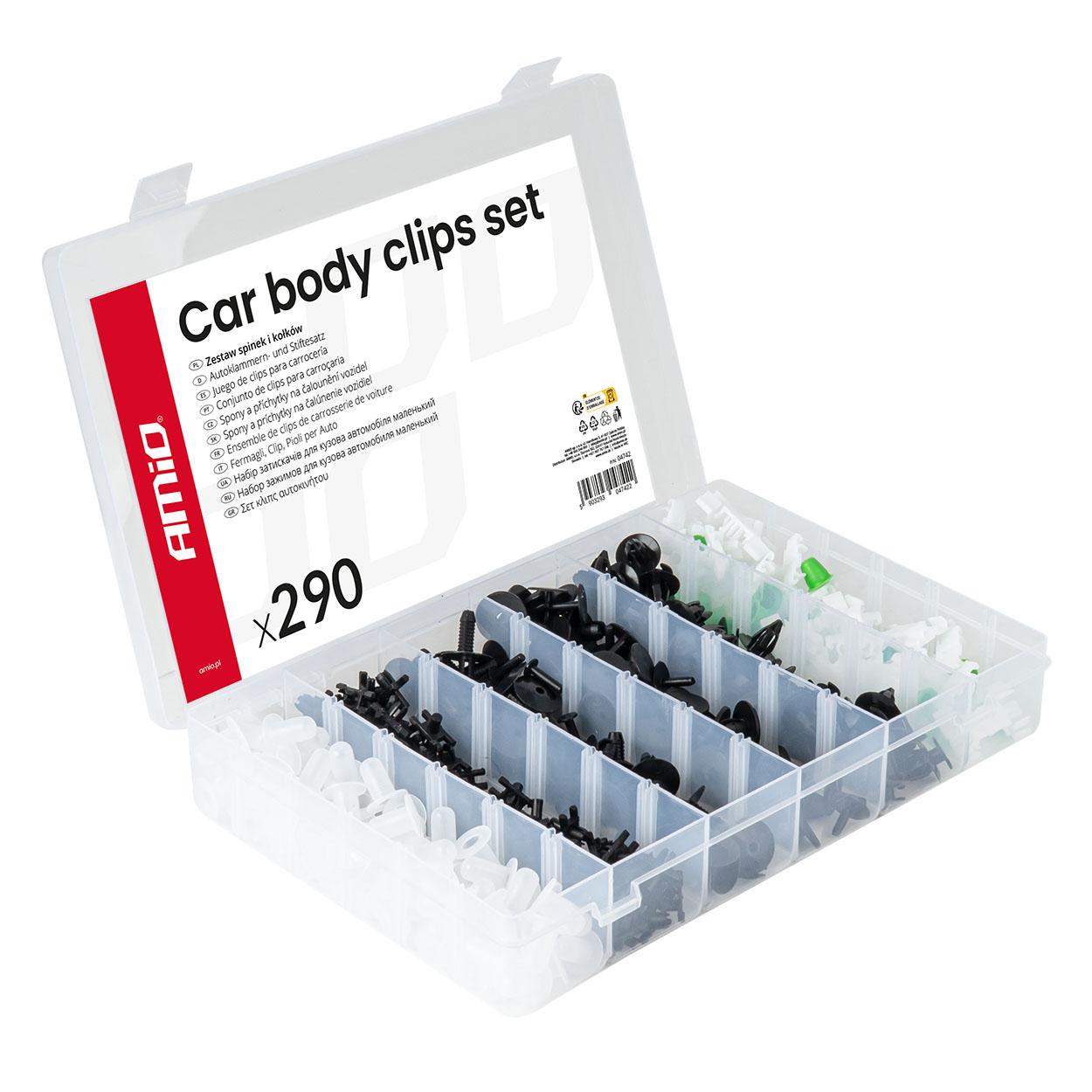 Комплет клипови 290pcs AMIO-04742