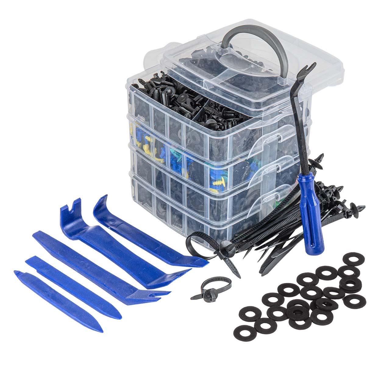 Сет пластични копчиња 1211pcs AMIO-04746