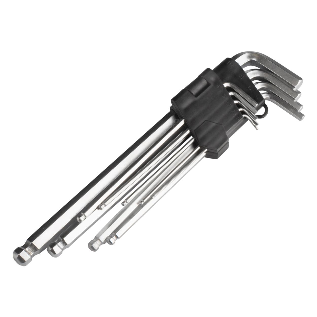 Сет имбус клучеви долги 230mm 9pcs AMIO-01721
