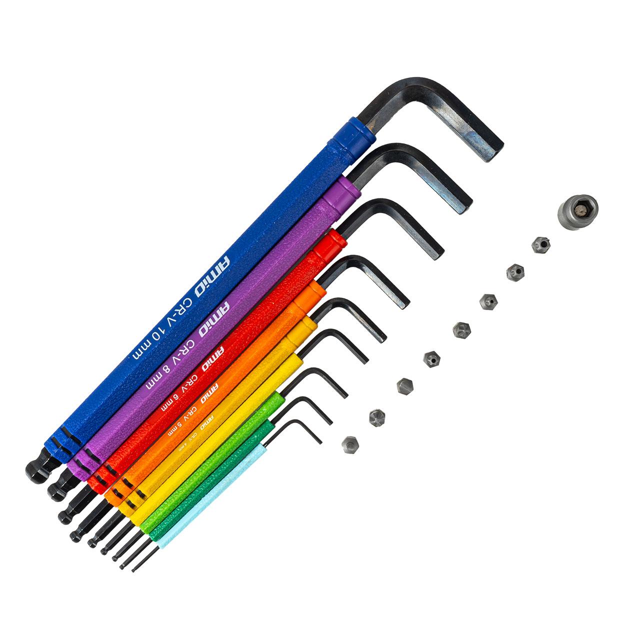 Сет торксови 18pcs CRV AMIO-04787