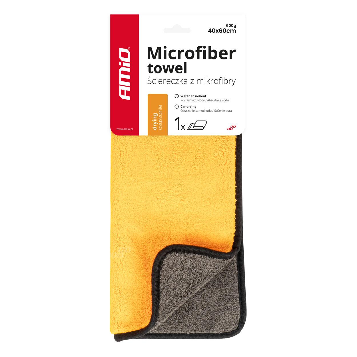 Микрофибер крпа 600gsm 40x60cm AMIO-03753