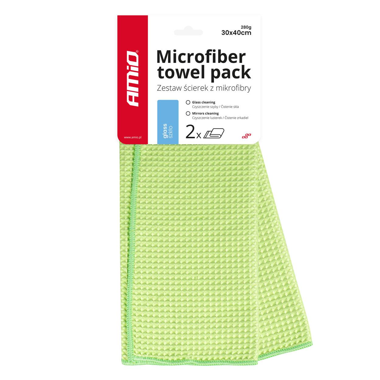 Микрофибер крпа 280gsm 30x40cm AMIO-03734