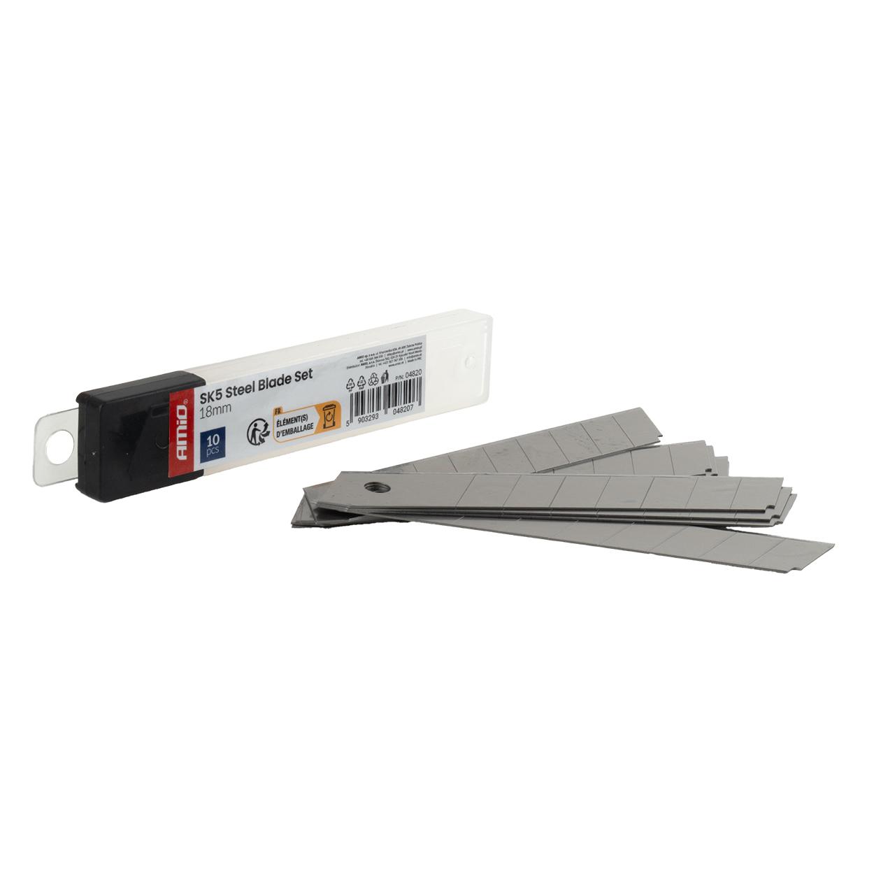 Комплет сечила 100x18x0.5mm 10pcs AMIO-04820