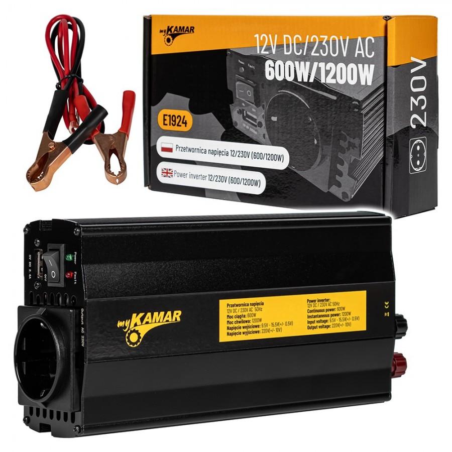 Инвертер на напон E1924 12/230V (600/1200W)