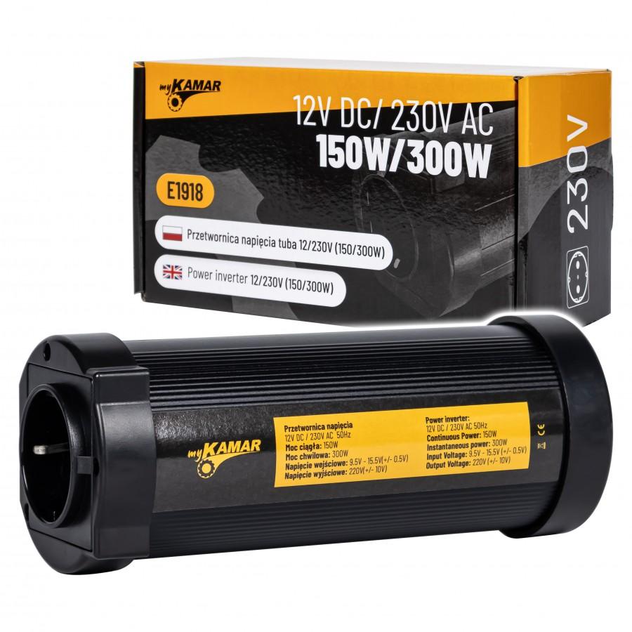 Инвертер на напон E1918 12/230V (150/300W)