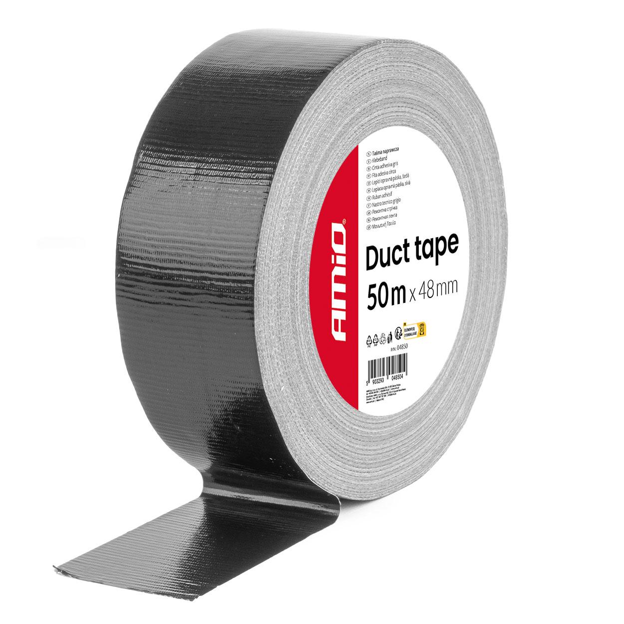 Армирана леплива лента 48mm x 50m x 0.19mm AMIO-04850