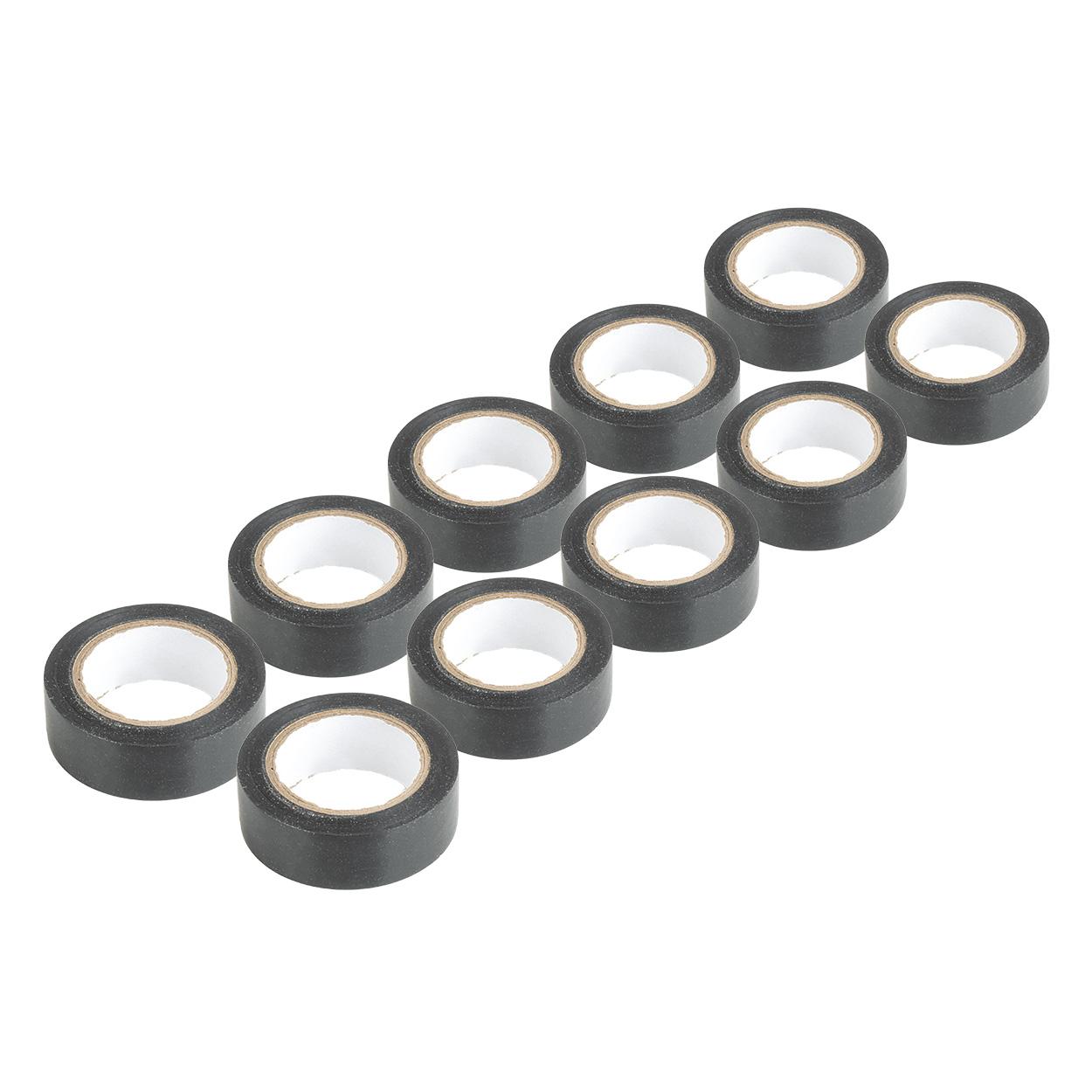 Изолир трака црна 19mm x 10m x 0.13mm 10pcs AMIO-04845