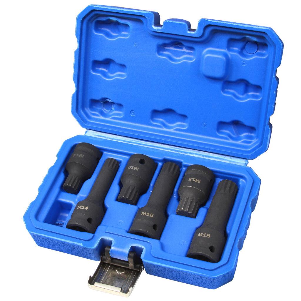 Сет насадни клучеви 1/2 M14-M16-M18 6pcs MAR-M66417
