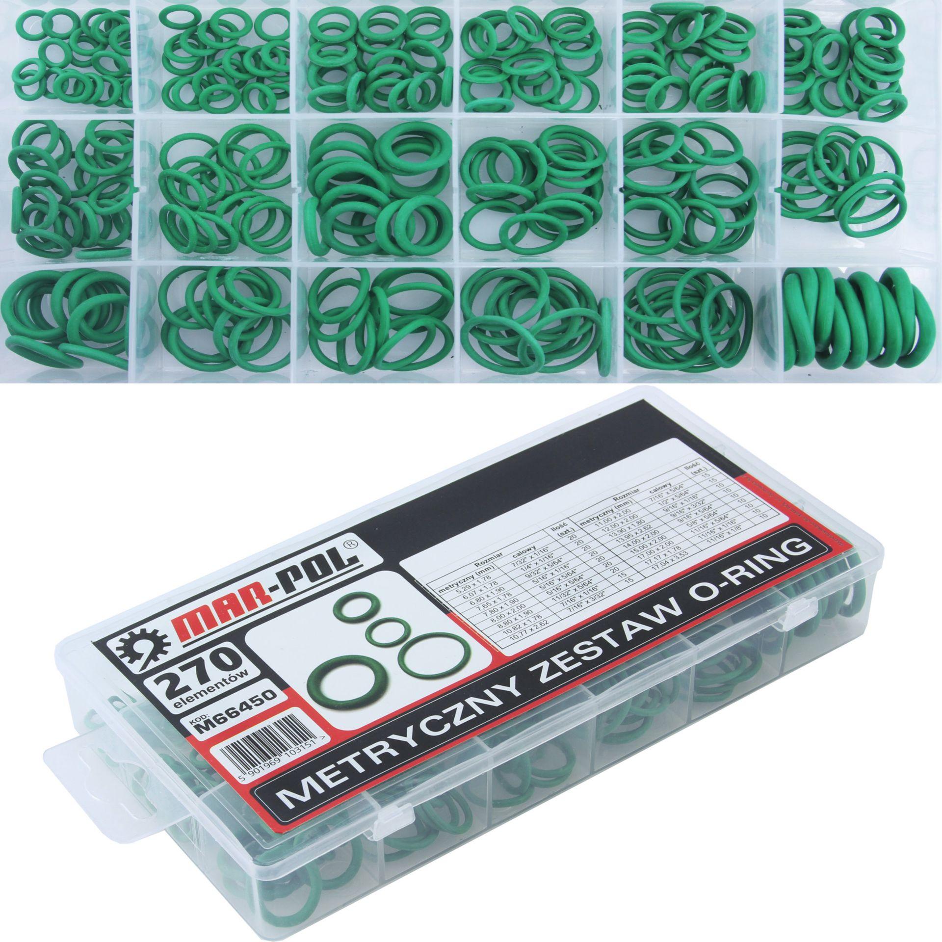 Сет О-ринг 270pcs MAR-M66450