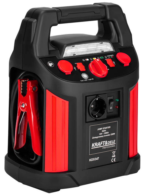 Бустер за палење 1200/700A 26Ah 12V 3 in 1 LU-KD5347