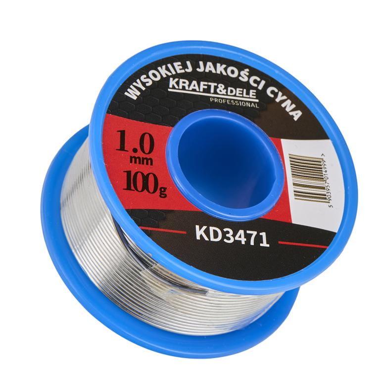 Калај - тинол жица 1mm 100g LU-KD3471