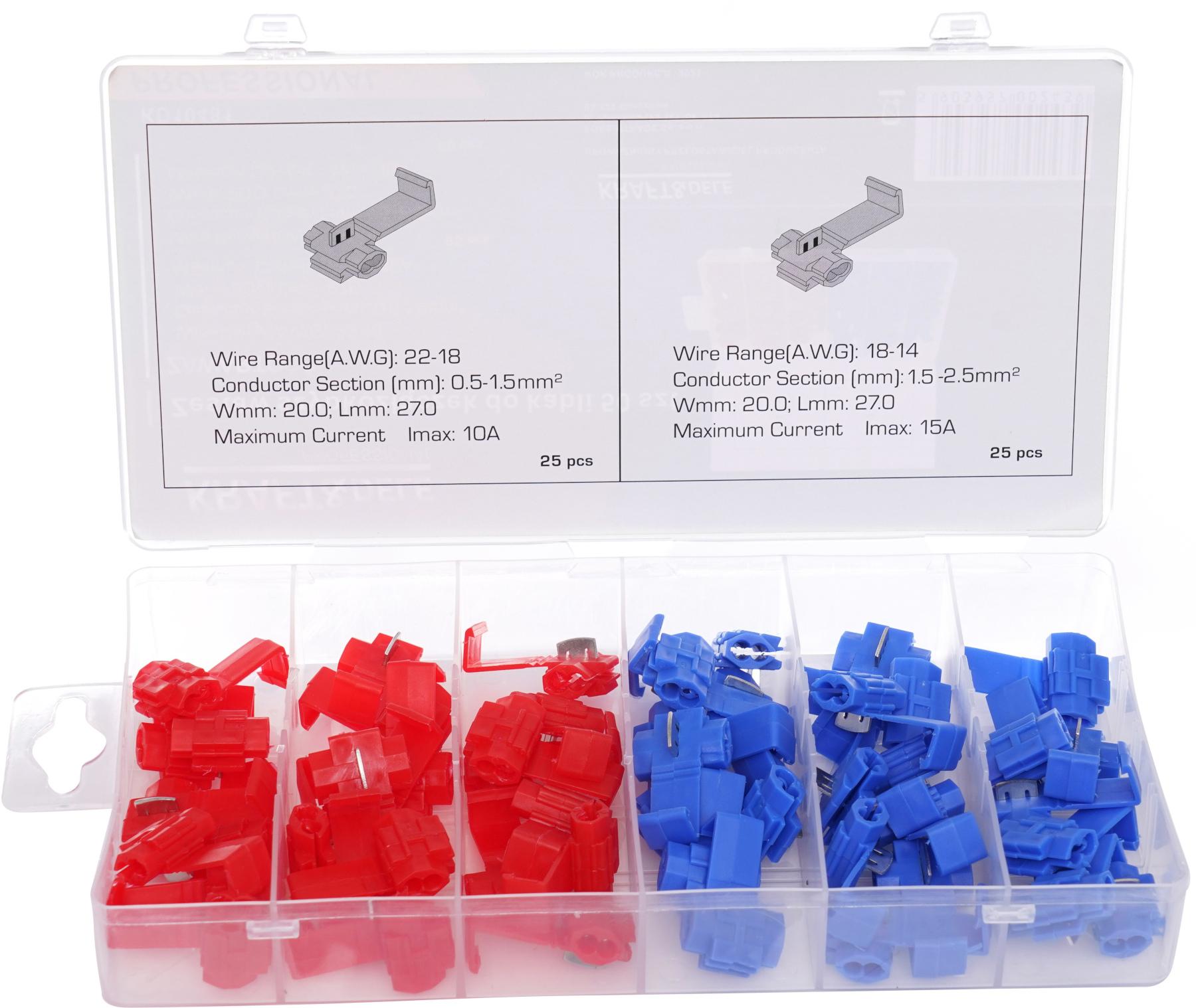 Сет брзи конектори 50pcs LU-KD10481