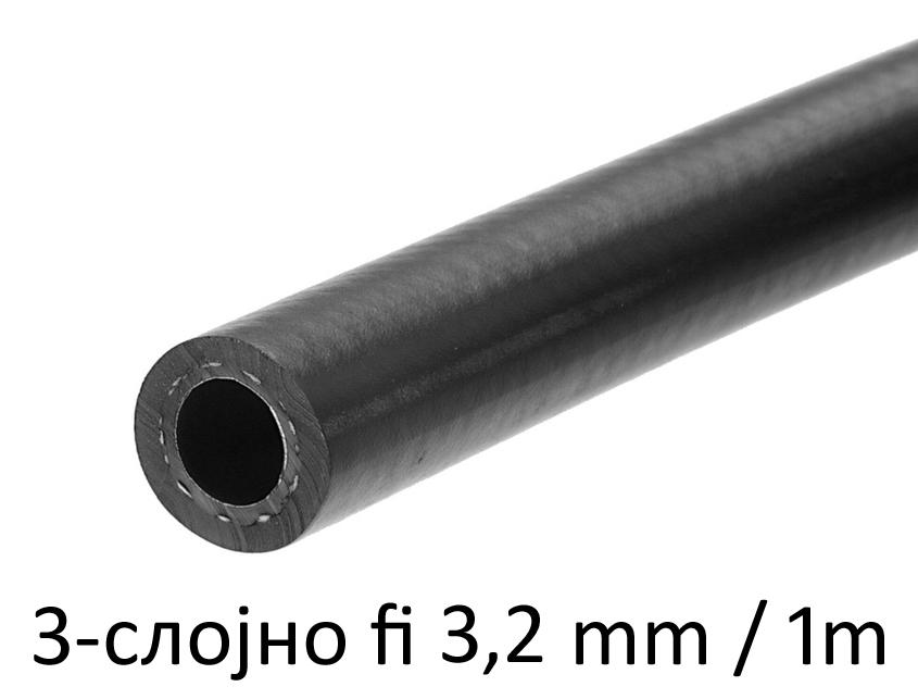 Црево за гориво 3,2mm 10мет AMIO-G07987KPL 1/1
