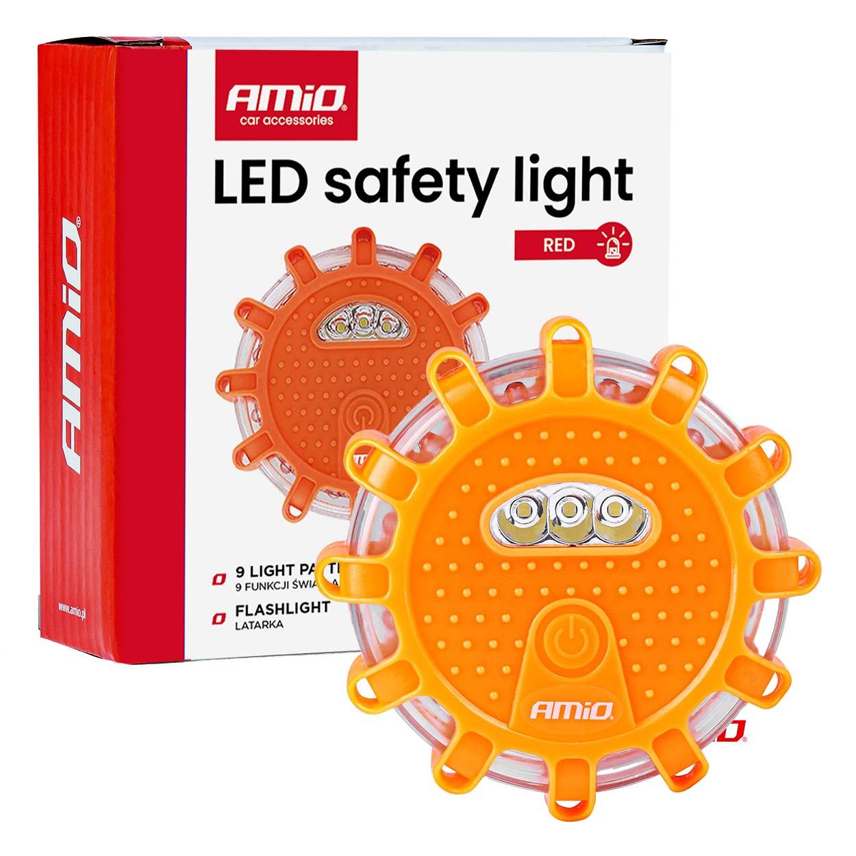 Работна сијалица LED 12SMD + 3SMD 3xAAA AMIO-02499