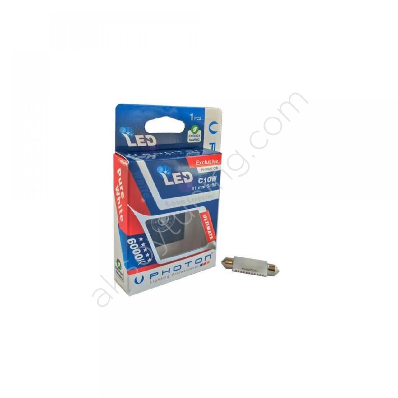 Сијалица PH7027 LED 8 SMD CAN-BUS 12V C10W 41mm 6000K